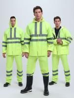 Костюм влагозащитный сигнальный желтый СОП PROFLINE Specialist (ПВХ,210)