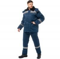 Костюм зимний рабочий «СТАНДАРТ-ЛЮКС» тк. смесовая, синтепон 400 гр/м2