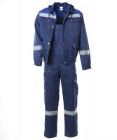 Костюм «АНТЕЙ» с КАПЮШОНОМ цвет синий