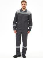 Костюм Прокси-2 с СОП (тк. Смесовая, 35% хл) т.серый/св.серый, РБ