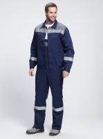 Костюм рабочий Легион-2 с п/к (тк.Смесовая,210), т.синий/серый