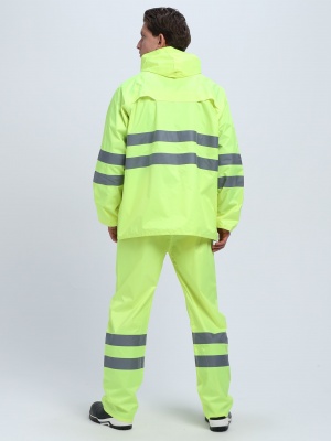 Костюм влагозащитный сигнальный желтый СОП PROFLINE Specialist (ПВХ,210)