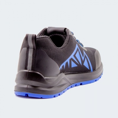 Кроссовки рабочие сине-черные подошва ПУ/ТПУ, композитный подносок, кевларовая антипрокольная стелька мод.5230ККС