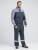 Костюм рабочий с брюками Бриготек-1 (тк.Смесовая,260), 60% хлопка, т.серый/св.серый