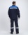 Костюм рабочий Производственник СОП (тк.Саржа,230) брюки, т.синий/васильковый