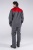 Костюм Стандарт (куртка + брюки), т.серый/красный