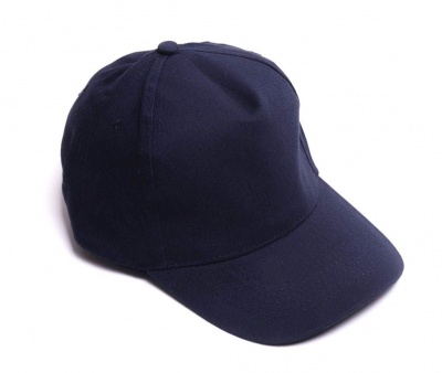 Кепка (бейсболка) 100% хлопок, темно-синяя