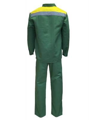 Костюм зеленый «СТАНДАРТ» усиленный с СОП 