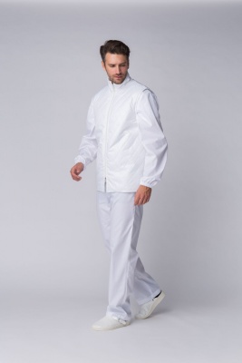 Жилет утепленный ХАССП (тк.Дюспо), белый