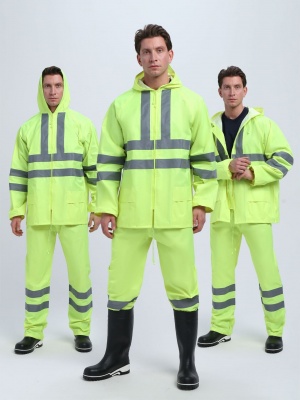 Костюм влагозащитный сигнальный желтый СОП PROFLINE Specialist (ПВХ,210)