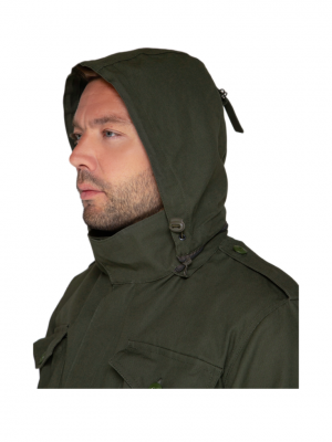 Костюм мужской "Капрал" летний тк. Канвас (100% хлопок) цв.серо-оливковый