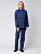 Костюм рабочий женский Передовик (тк.Смесовая,210) брюки, т. синий / васильковый