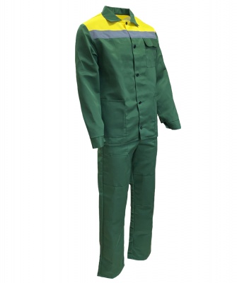 Костюм зеленый «СТАНДАРТ» усиленный с СОП 