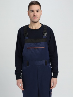 Костюм Практик  (тк.Смесовая,210) п/к, т.синий/черный, СОП