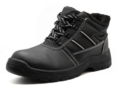 Зимние ботинки "Аскет" черные искусственный мех МП МУН200
