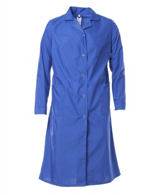 Халат рабочий "ВЕРОНИКА", цвет василек