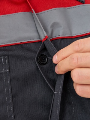 Костюм Легион Премиум-2 СОП т.серый/красный