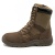 Ботинки рабочие (берцы) 5219 из натуральной замши цвета хаки на ПУ/ТПУ подошве