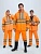 Костюм влагозащитный сигнальный оранжевый СОП PROFLINE Specialist (ПВХ,210)