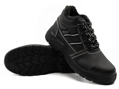 Зимние ботинки "Аскет" черные искусственный мех