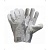 Перчатки цельно-спилковые пятипалые
