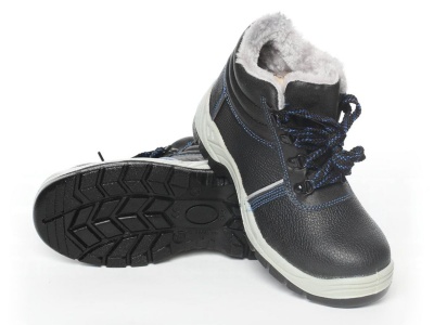 Ботинки зимние "Рабочий" SJ8077-W ПУ-ТПУ искусственный мех