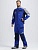 Костюм рабочий Формула (тк.Смесовая,240) брюки, васильковый/т.синий/серый