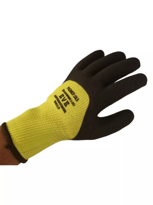 Перчатки утепленные акриловые со вспененным латексом