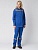 Костюм рабочий женский Весна-1 (тк.Смесовая,210) брюки, васильковый/серый