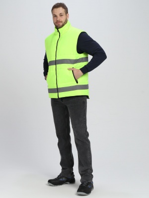 Жилет утепленный Спектр СОП (тк.Оксфорд), лимонный