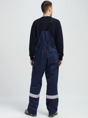 Костюм Практик  (тк.Смесовая,210) п/к, т.синий/черный, СОП