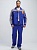 Костюм рабочий Союз-Профессионал-1 CH (тк.Смесовая,240) брюки, васильковый/св.серый/оранжевый