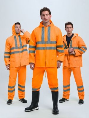 Костюм влагозащитный сигнальный оранжевый СОП PROFLINE Specialist (ПВХ,210)