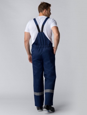 Костюм рабочий Труженик-2 СОП (тк.Смесовая,210) п/к, т.синий/оранжевый