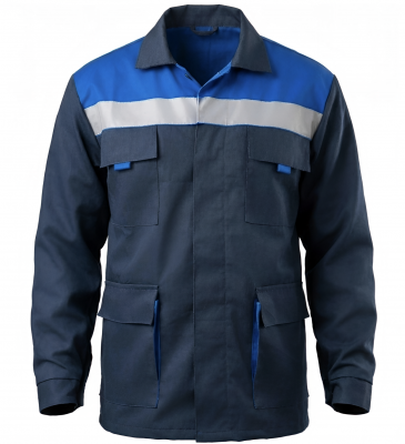 Костюм рабочий с брюками "Карелия-1 Люкс" 80% хл, тк. 260 гр/м2