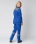 Костюм рабочий женский Весна-1 (тк.Смесовая,210) брюки, васильковый/серый