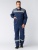 Костюм рабочий Труженик-2 СОП (тк.Смесовая,210) п/к, т.синий/серый