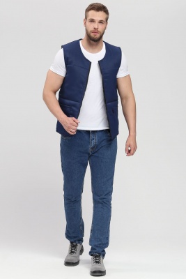 Жилет утепленный базовая модель (тк. Смесовая, 210)