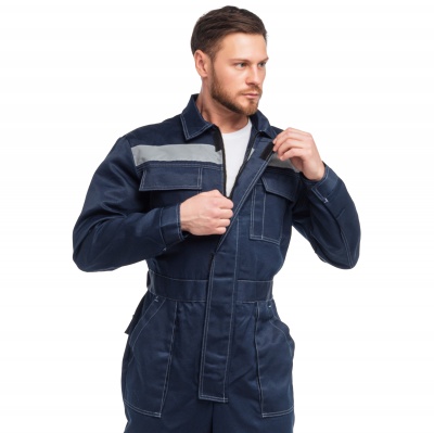 Комбинезон рабочий АНТЕЙ темно-синий