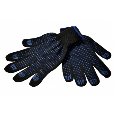 Перчатка х/б с ПВХ точкой 6 нитей