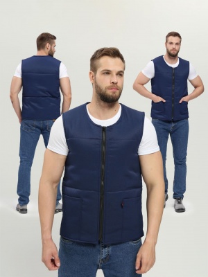 Жилет утепленный базовая модель (тк. Смесовая, 210)