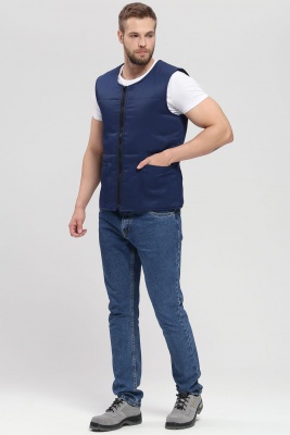 Жилет утепленный базовая модель (тк. Смесовая, 210)