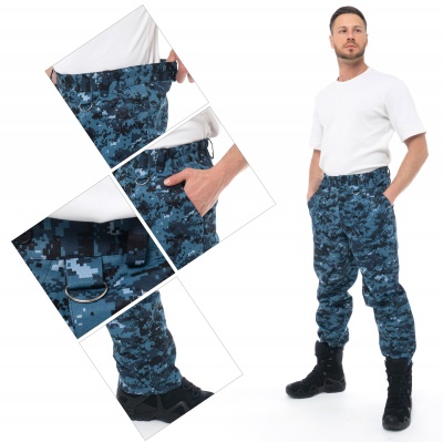 Костюм для охраны цвет КМФ серый с брюками "ОХРАННИК"