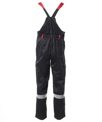 Костюм «АНТЕЙ» с КАПЮШОНОМ черный с красным