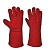 Перчатки спилковые (краги спилковые) красные Ти Тр То Тп400 Ми Мп