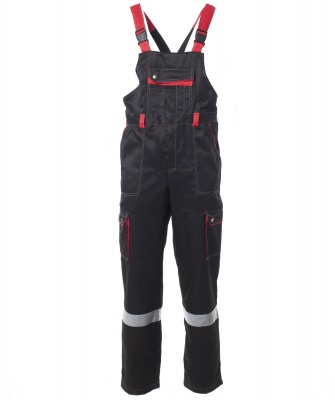 Костюм «АНТЕЙ» с КАПЮШОНОМ черный с красным