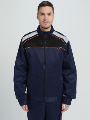 Костюм Практик  (тк.Смесовая,210) п/к, т.синий/черный, СОП