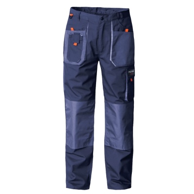 Антивандальная спецодежда: брюки рабочие PRO-LIGHT т. синий пл.285 гр. хл 35%
