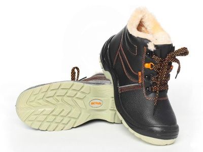 Ботинки зимние Мистраль (подносок металлический, антипрокольная стелька) SJ8055-W ПУ/ТПУ с МП и МС
