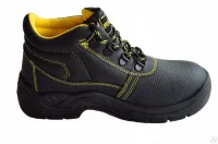 Ботинки рабочие кожаные с металлическим подноском Darsaki подошва ПУ/ПУ